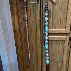 Set of 2 Beaded Belts